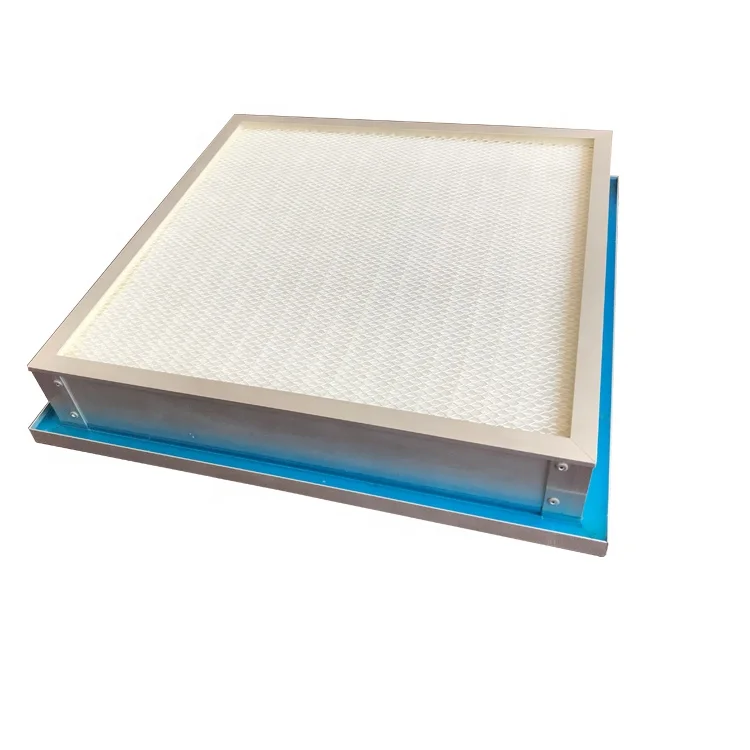 High Efficient  99.99 Glassfiber Hepa Filter Customizable Hepa Carbon Filter Duct Box Industrial Hepa Filter
