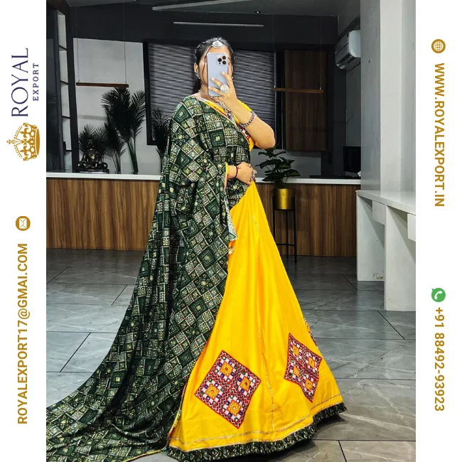 New Exclave design Navratri Chaniya Choli Collection In Wholesale Rate By Royal Export Surat