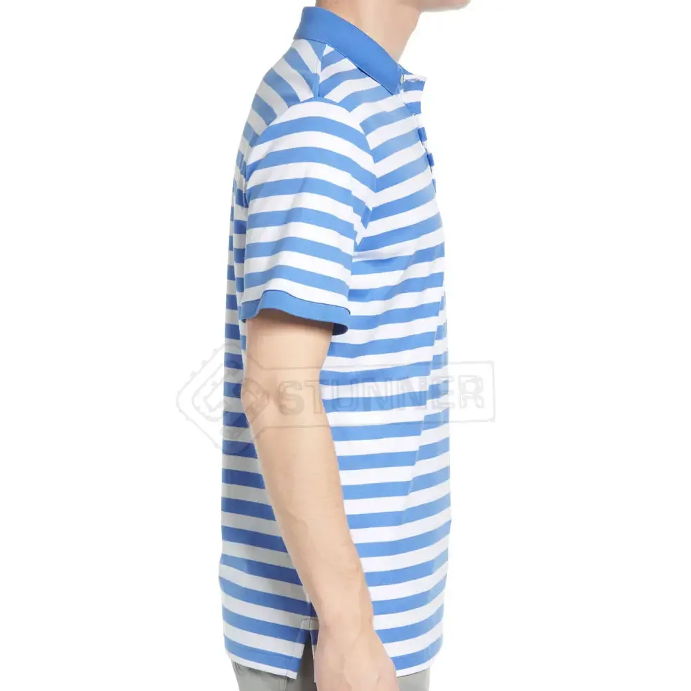 Yarn Dyed High Quality Polo T-Shirts Latest Design Casual Fashion Men Polo T-Shirts