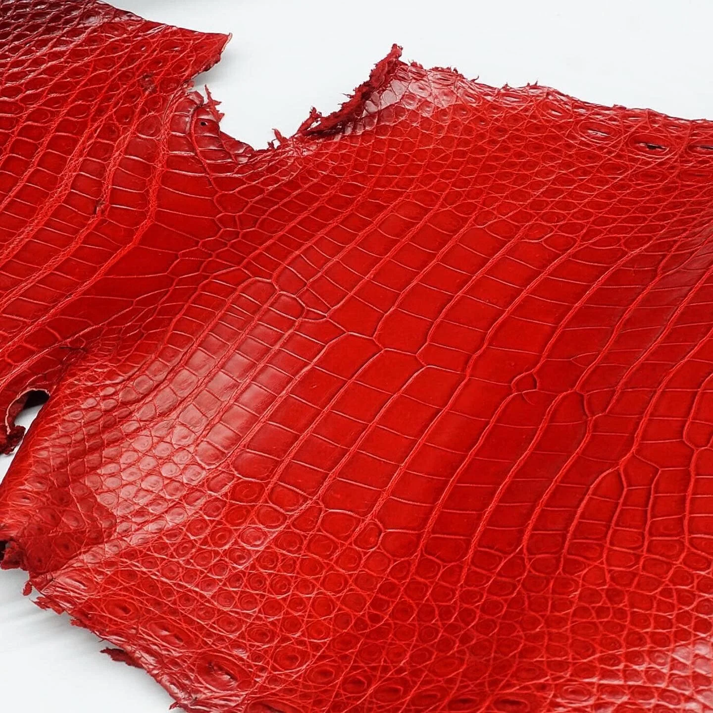 Luxali Croco Leather Real Etoxic Leather From Vietnam Factory With Low MOQ Multi- Colors