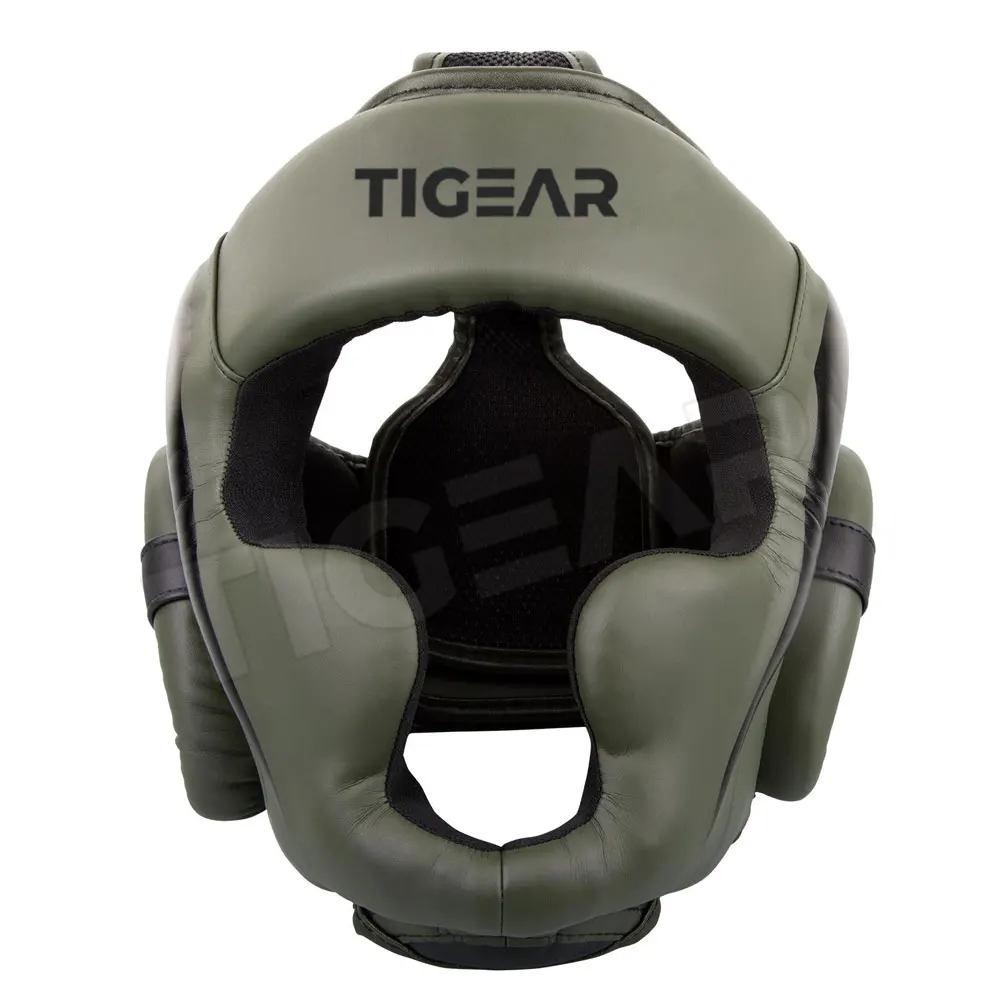 Боксерская боксерская защита головы Новый дизайн из ПУ кожи Материал тхэквондо