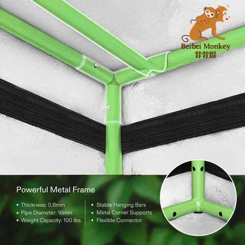 Factory Direct Sales Grow Tent for Aerogarden,Hydroponics Growing System Indoor Grow Tent, Reflective Mylar