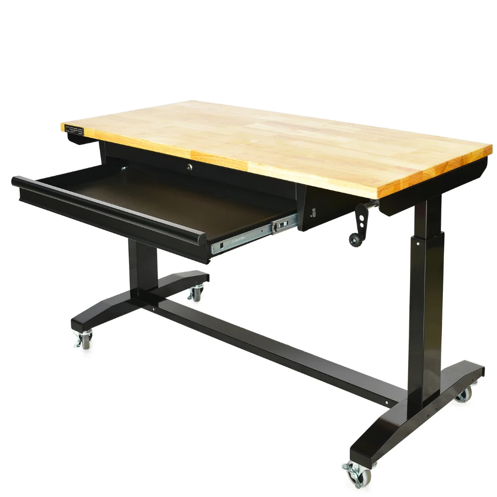 Wholesale Modern Mechanic Workshop 132cm Adjustable Height Sit-Stand Desk Noiseless Lifting Table for Garage Industry Workbench