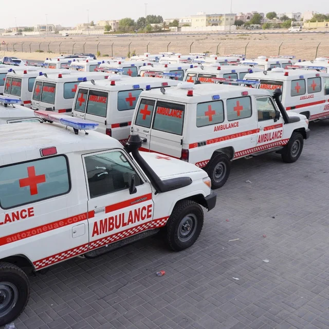 best quality brand new 4x4 ambulance