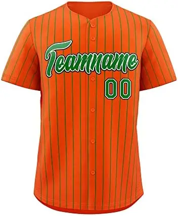 Custom Split Baseball Jersey Button Down Shirt Sports Personalized Stitched Name Number for Men/Women/Boy