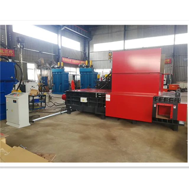Hopper Type Automatic Non Ferrous Metal Baler With CE  Certification