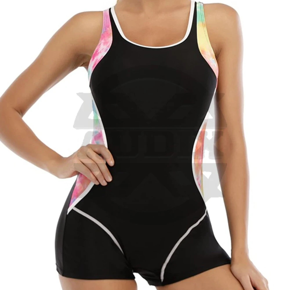 Athletic Women One-Piece Zoot Suit Rowing Suit Wetsuit Short Romper Jumpsuit  In Unique Quality And Style