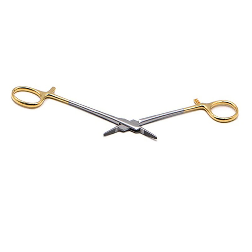 Dental Needle Holder Pliers Head Length German Reusable Stainless Steel Orthodontic Instrument