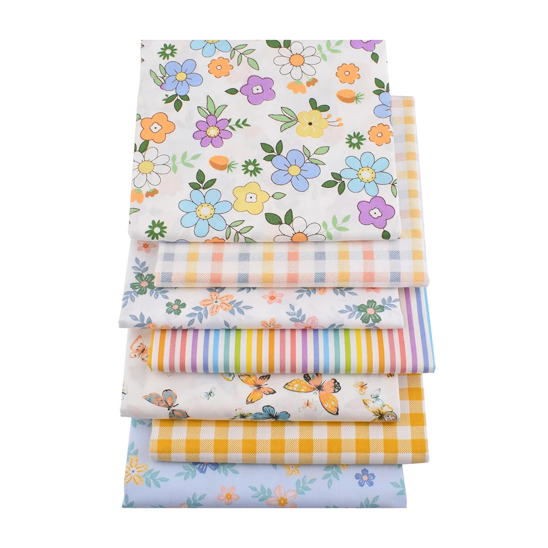 50*145cm Patchwork Girl Polyester Cotton Fabric for Sewing Fabrics Needlework Material Printed Fabric