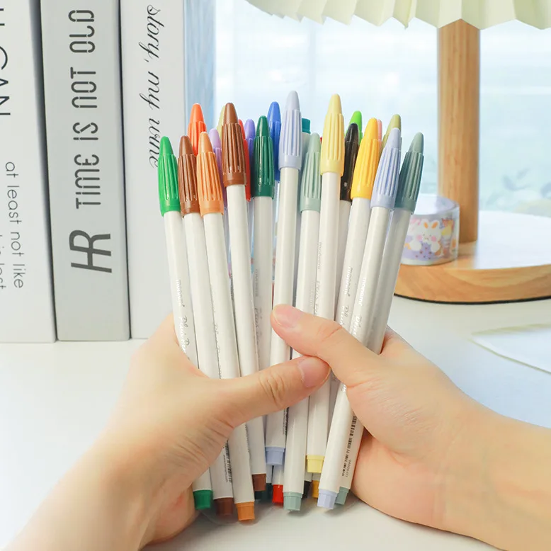 Monami plus pen 3000 - 30 colours fibre fine tip art sketch watercolor marker pen set drawing calligraphy brush pen