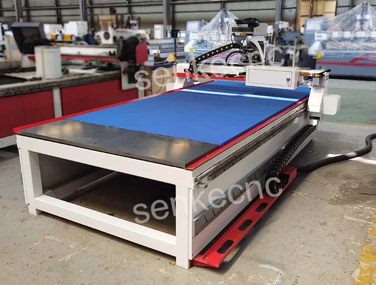 50w large size cnc fiber laser marking engraving machine for glass mirror design