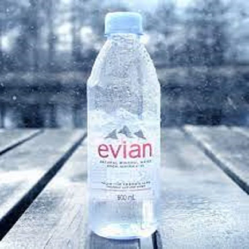 BUY EVIAN NATURAL MINERAL WATER 300ML , 500ML , 1L Anytime