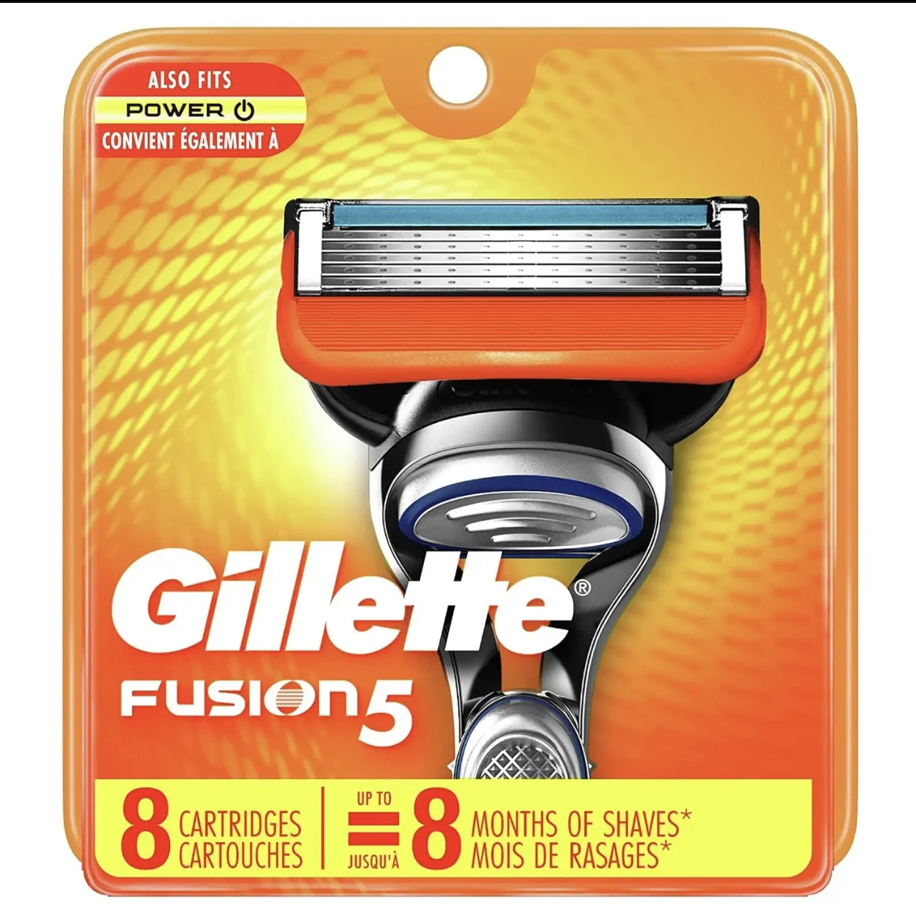 Gillette Fusion 5 Power Razor for Men 8