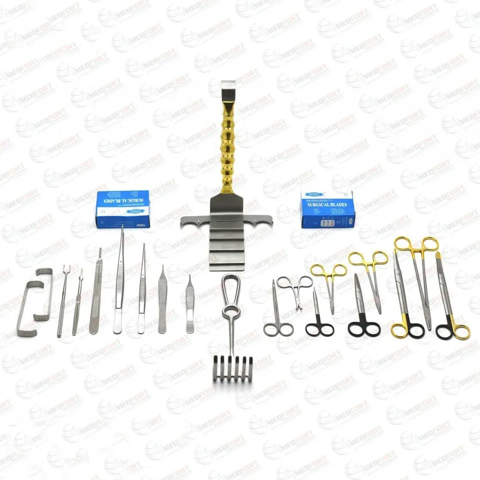 Brand New Premium Quality Abdominoplasty Surgery Set of 21 Pieces Plastic Surgery Products Stainless Steel
