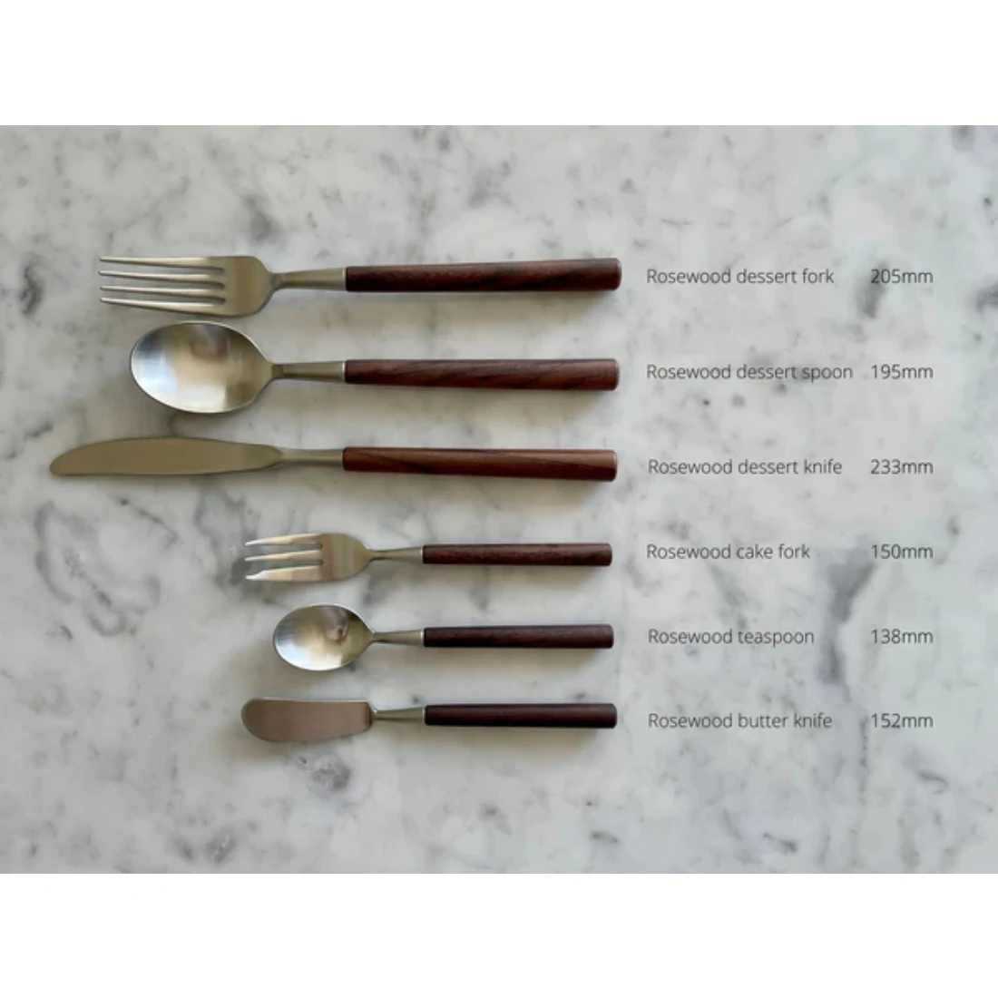 Handmade Stainless Steel Cutlery Set Metal Silverware Tableware Home Dining Food Spoon Fork Knife With Wooden Handles