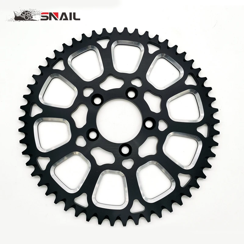 Aluminum Reinforced 520-52 Wear-resistant Gear Chainring Suitable For Hj250h Kews Ktm Sx Sxf Exc 125 200 250 350 400