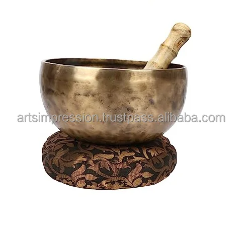 Poland Design Singing Bowl Polished Brass Tibetan Meditation Bowls Singing Bowls for healing sound Spiritual Supplies