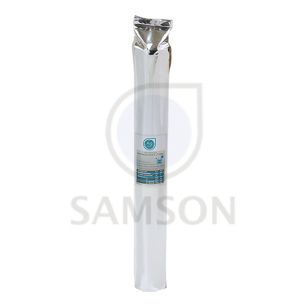 Hot selling ACT-6620K Activated Carbon Filter Cartridge for Pure and Clear Drinking Water