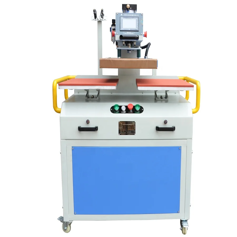 60*80 cm embossing machine  Automatic Table Board Pneumatic Sublimation multifunction Heat Press Machine for leather shoes hat