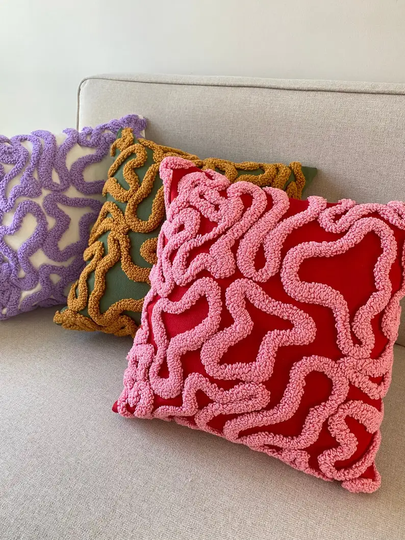 Home Decorative 3d Flower Throw Pillow Covers Decoration Floral Cushions Covers Cases Velvet Pillowcases Pillow Cover For Sofa