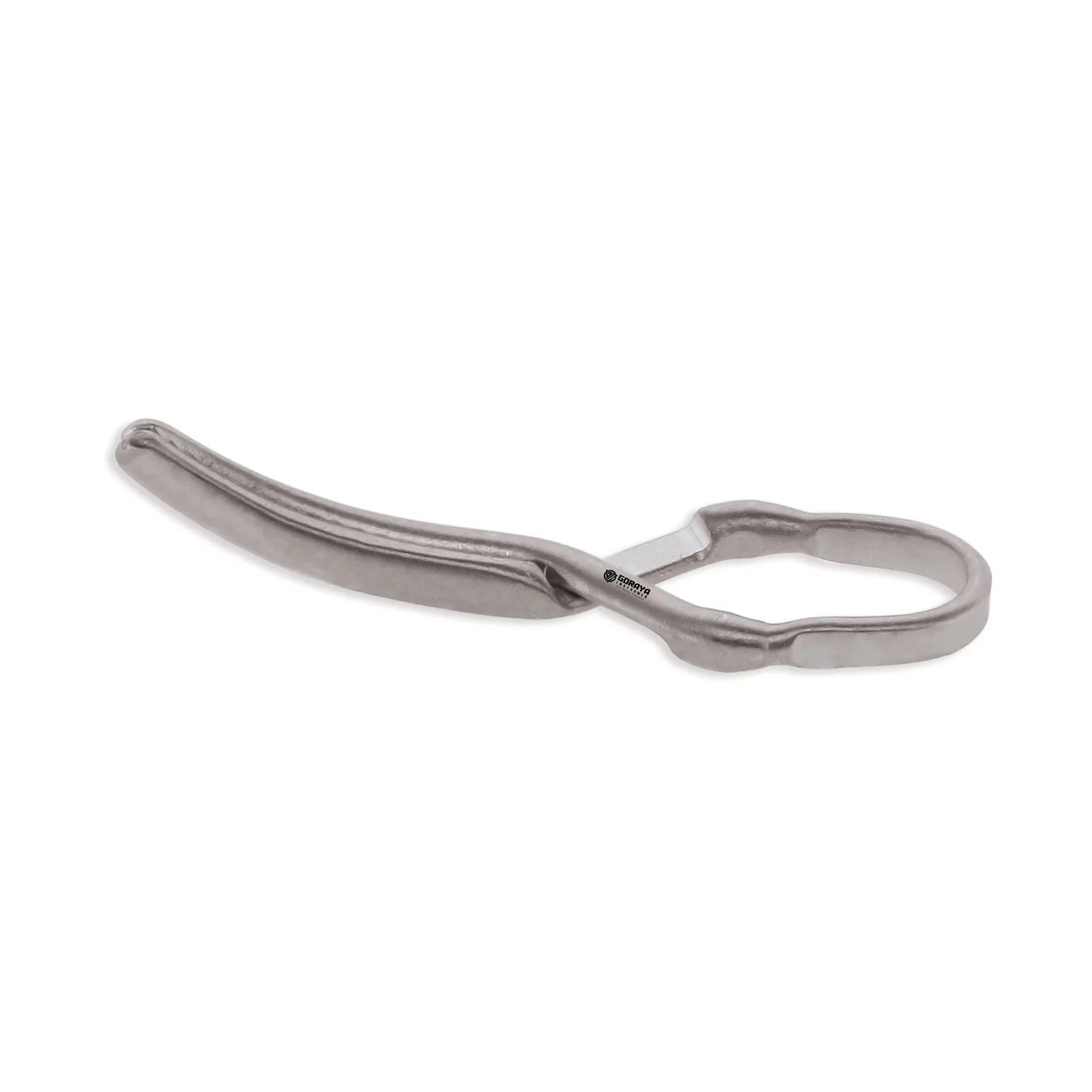 HOT SALE GORAYA GERMAN Vessel Mini Occlusion Clip (Temporary) - 7mm Slightly Curved jaw, Stainless Steel CE ISO