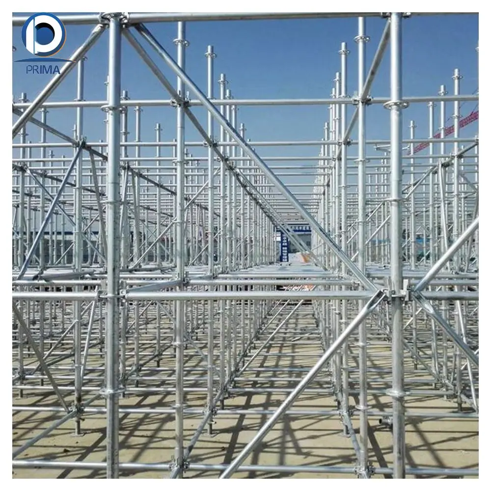 Prima  Portable  Mobile Scaffoldings Platform With Wheels Scaffold Mobile Set Hot Sale Scaffolding Aluminium