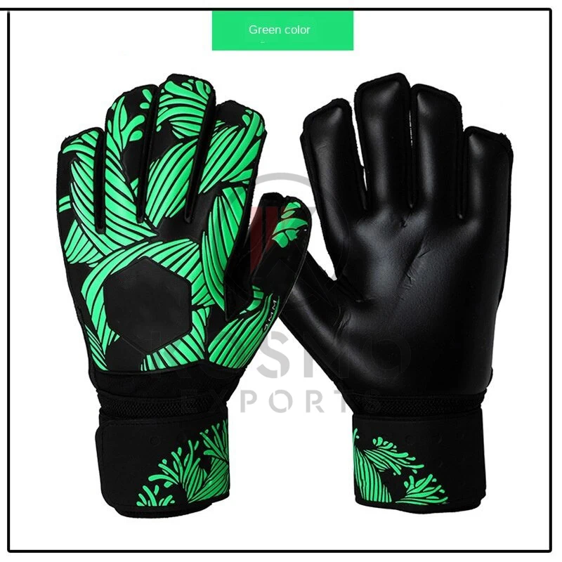 Wholesale Goalkeeper Goalie Gloves Goalkeeper Gloves with fingertips Adult New German latex Goalkeeper Gloves