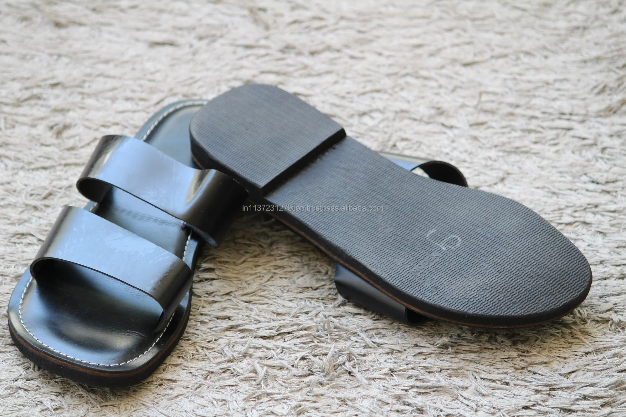 Men Leather Slipper Slip On Flat Slipper Causal Flats Real Leather Comfort Slipper