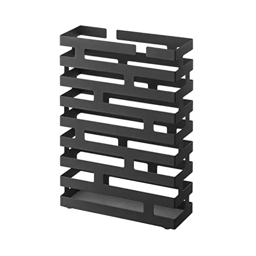 Handmade wrought iron umbrella stand black color customized shape and size umbrella stand Hotel Indoor & Outdoor