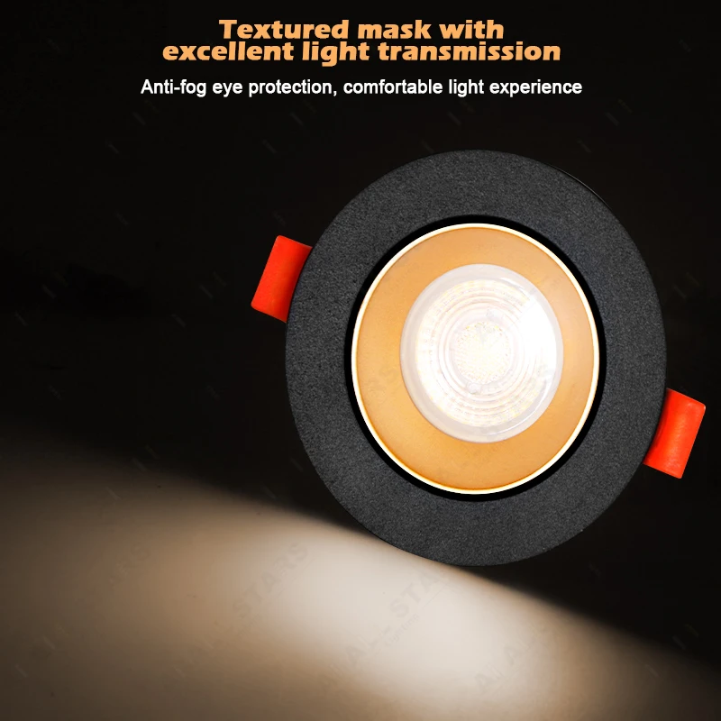 Gu10 Mr16 Recessed Downlight Fixture Aluminum With Gu10 Socket Round Down Light Frame Housing Indoor Led Spot Downlight