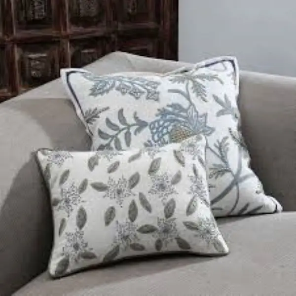 Good Cotton Canvas Cushion Covers With Customize Label &Design Print Pillow Cover For Recycled Cotton Fabrics Cushion Covers