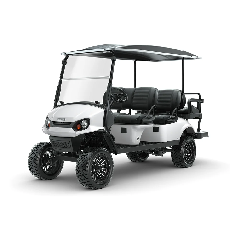 2+2 Seater Electric Golf Cart/Golf Buggy For Sale Lithium Battery 5KW7KW System