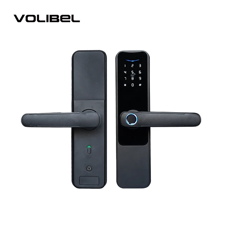 Factory Price Tuya Wifi App Biometric Fingerprint Password Door Lock Keyless Electronic Lock Digital Smart Locks For Home Hotel