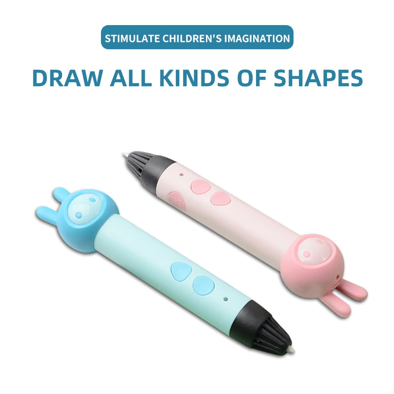 Kids Drawing toys 3D Printing Pen With Filament Creative toys Birthday Christmas Gifts Printing Pencil With Usb