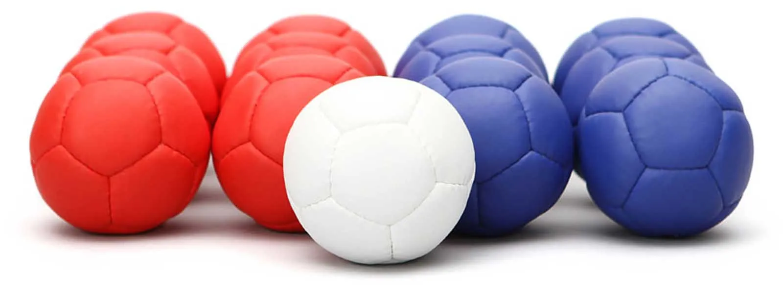 High quality  Boccia Balls set with Carrying bag having Customized Logo on balls and bag