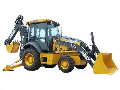 JOHNN DEERR 310G Backhoe Loader for Export CAT 416-CAT430 4x4 Wheel Used Second Hand Backhoe Loader