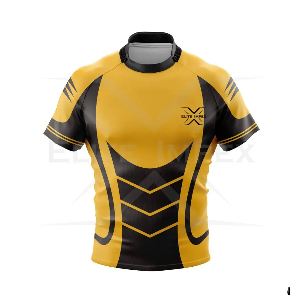 280gsm Interlock Fully Sublimated Printing Custom Made Rugby Jerseys Rugby Uniforms Australia Striped Rugby Jerseys Kits