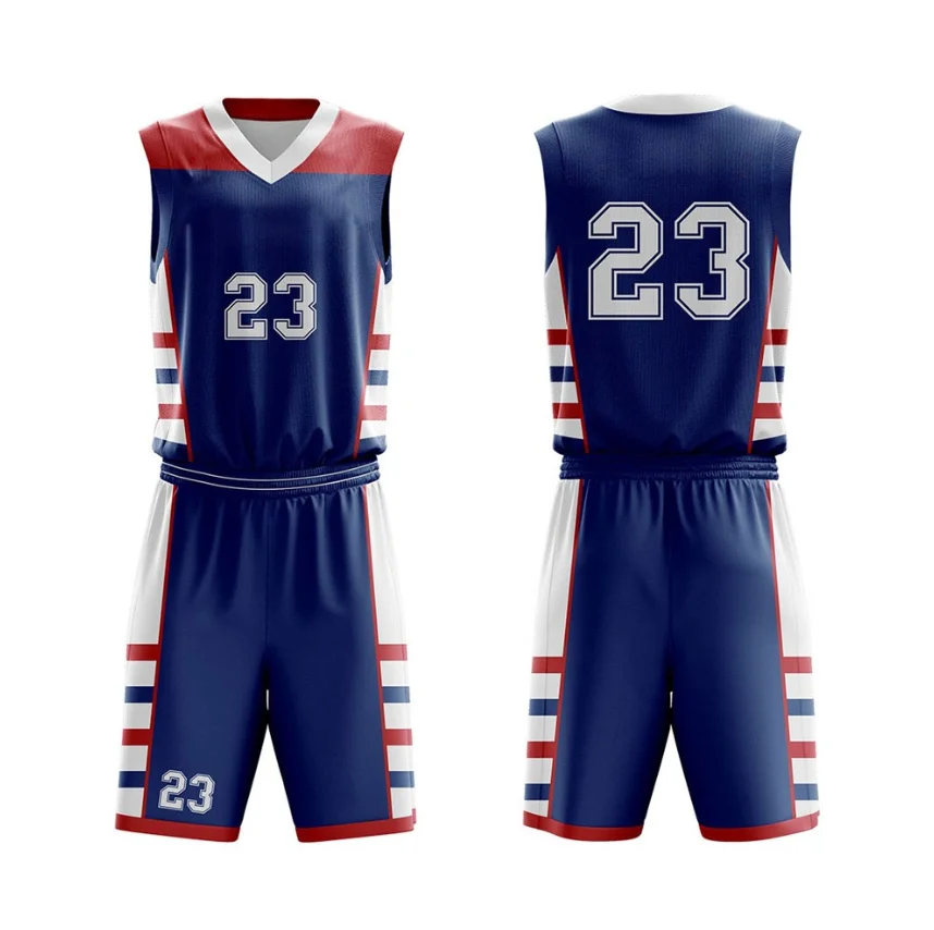 Custom Unique Design High End Quality Cheap Sublimation Quick Dry Basketball Jersey Uniform Men Print OEM Customized