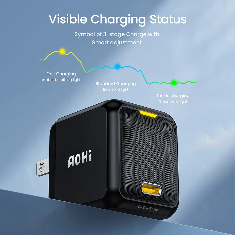 65W USB C Charger Quick Charge 3.0 PD USB Type C Charger Mobile Phone Charger Adapter For iPhone 13 Xiaomi Huawei Samsung