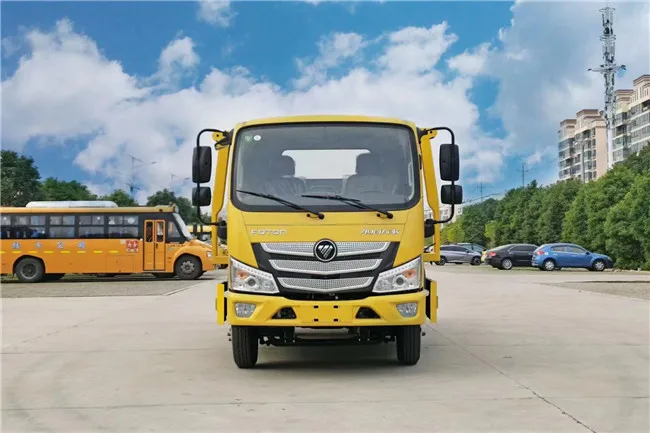 4 Tons Winch Tow Truck FOTON Aumark 4*2 Platform Towing Truck