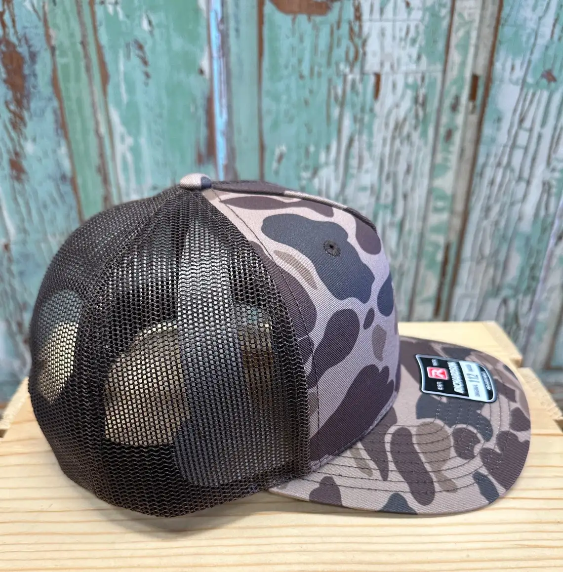 Wholesale Camo Richardson 112FP Trucker Hats Custom Your Logo Designs Embroidery Trucker Hat Gorras Mady By Vietnam Factory