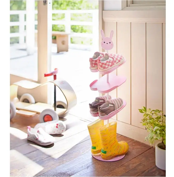 Customized metal white shoe storage rack for home indoor outdoor decoration accessories office everyday occasional footwear 2023