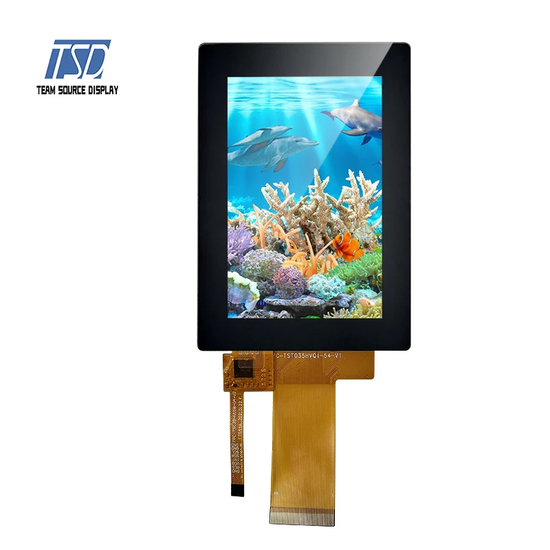TSD Shenzhen Leading Manufacturer 3.5 inch 320*480 TFT LCD Display Module with CTP/RTP for PDA/POS/industrial device