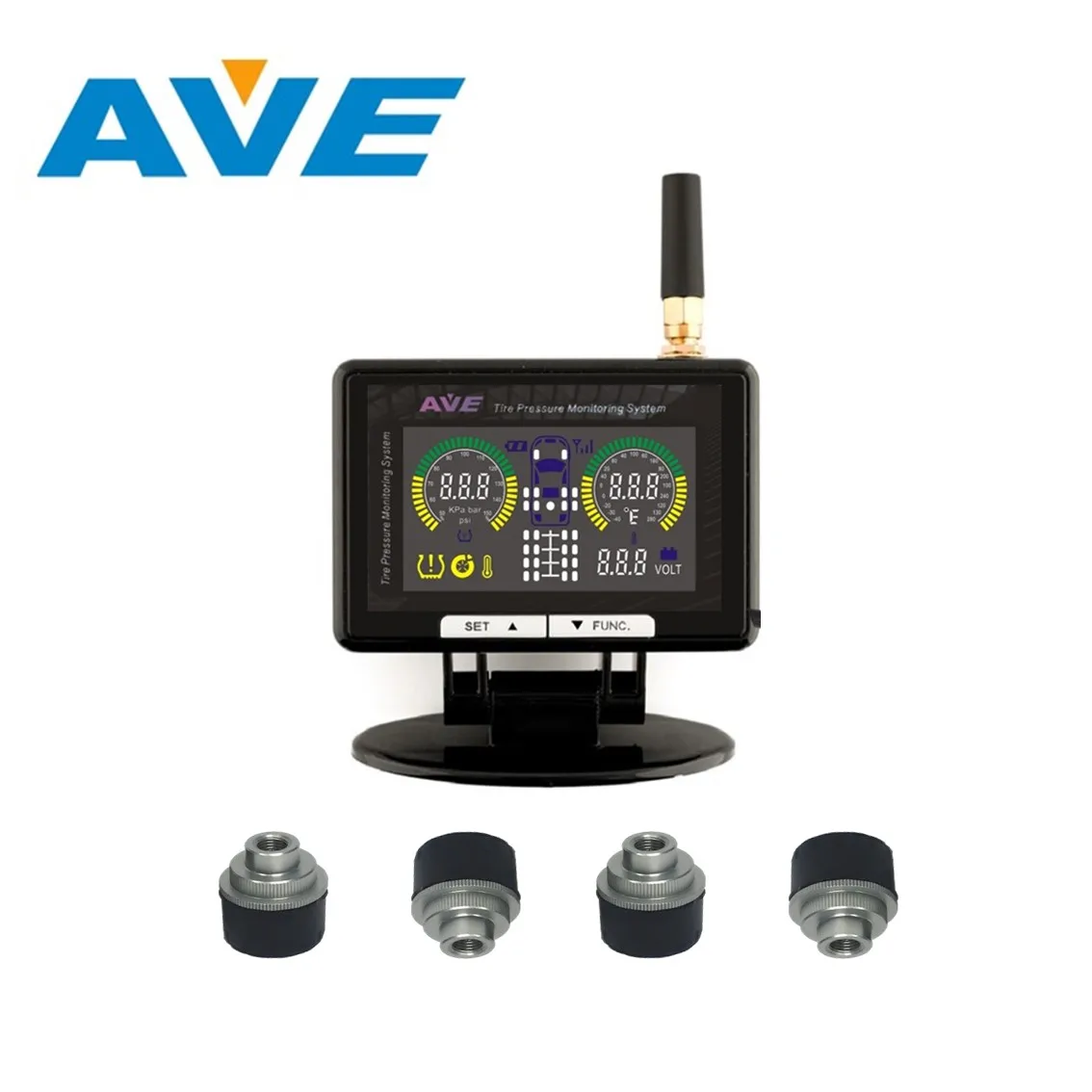 188 Psi External sensor 6-10-14-18-22-26 wheels Tire Pressure Monitoring system