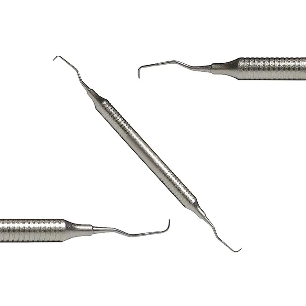 Top Selling Manual Dental Grade Stainless Steel 11/12 Gracey Curette Periodontal Scaler for Dentist Clinic Equipment