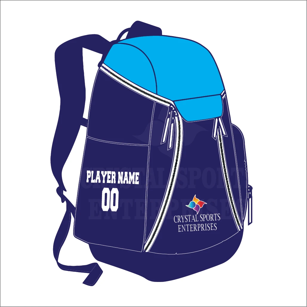 Дешевая новая стильная сумка с логотипом на заказ Школьное спортивное снаряжение рюкзак для волейбола баскетбола футбола отделением мяча