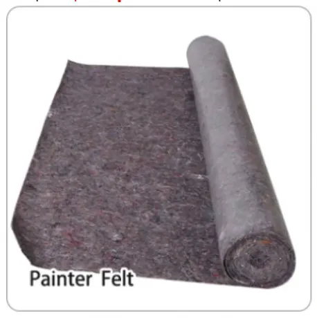 High Quality White Nonwoven Felt Fabric from Vietnam Factory Best Price Painter Felt for Accessories and Agriculture