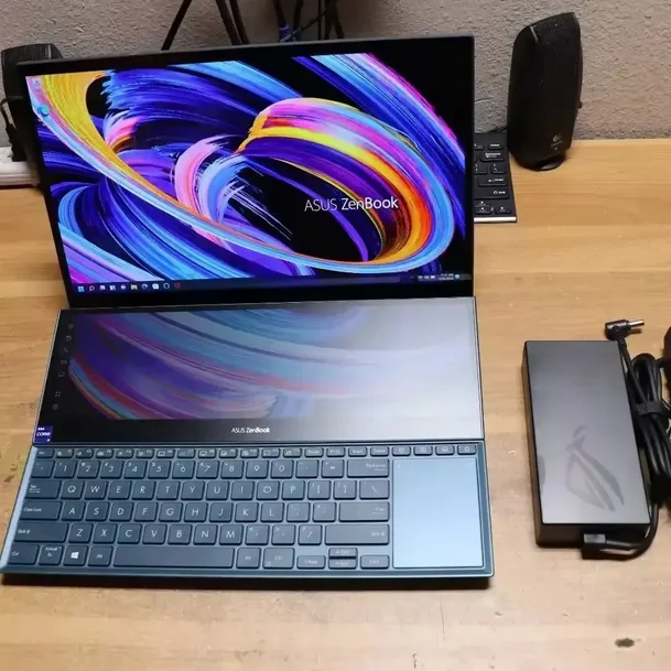 Новинка Zenbooks Pro Duo 16gb 1TB 4K ooled с бесплатной доставкой по всему миру