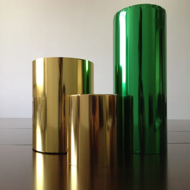 Hongde металлизированная бумага с покрытием из золота/серебра, ламинированный картон для упаковки, крафт-алюминиевая фольга, пищевая смола, печать