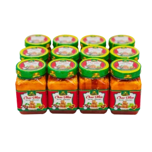 OEM соевые бобы, жареные слоеные тофу, супер богатые 170 г туонг Viet Hoa Sen приправы, вьетнамские приправы, стеклянная банка с ферментированным творогом